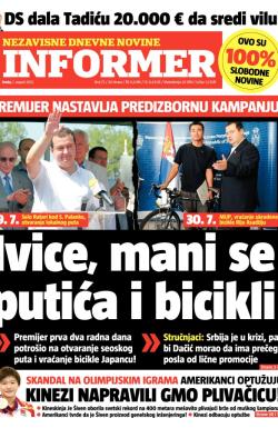 Informer - broj 72, 1. avg 2012.