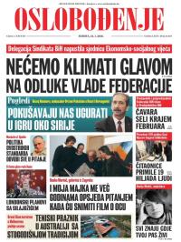 Oslobođenje - broj 24.837, 16. jan 2016.