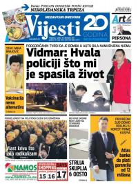 Vijesti - broj 7091, 16. dec 2017.