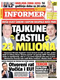 Informer - broj 819, 12. jan 2015.