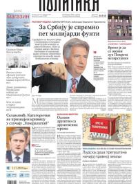 Politika - broj 40292, 8. feb 2026.