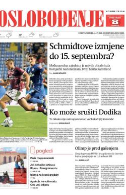 Oslobođenje - broj 27080, 27. avg 2022.