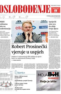 Oslobođenje - broj 26034, 21. maj 2019.