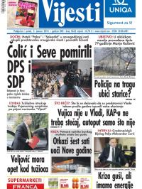 Vijesti - broj 5663, 3. jan 2014.