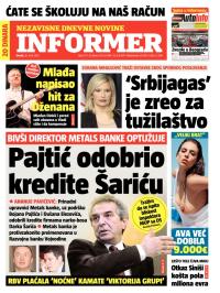 Informer - broj 271, 26. mar 2013.