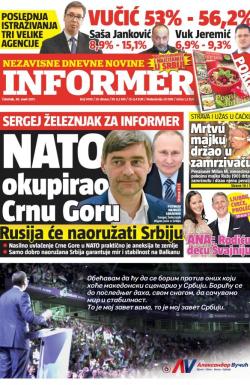Informer - broj 1499, 30. mar 2017.
