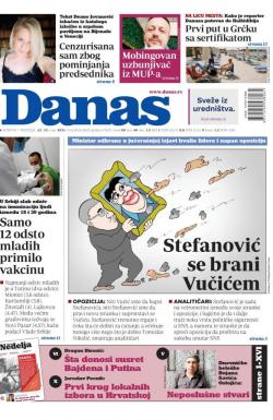 Danas - broj 8636, 22. maj 2021.