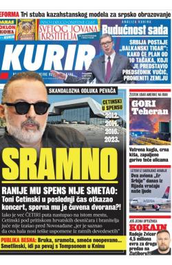 Kurir - broj 4316, 9. mar 2026.