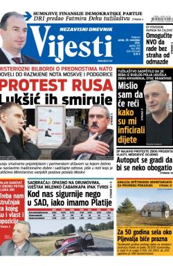 Vijesti - broj 5990, 28. nov 2014.