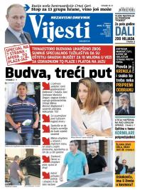 Vijesti - broj 6244, 14. avg 2015.