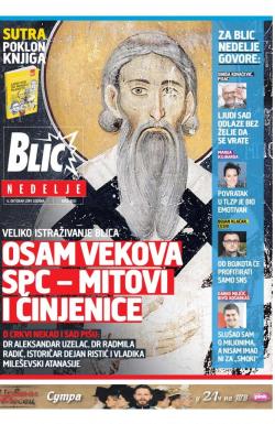 Blic - broj 8130, 6. okt 2019.