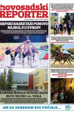 Novosadski reporter - broj 238, 6. sep 2019.