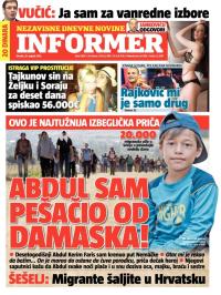 Informer - broj 1008, 25. avg 2015.
