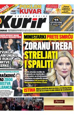 Kurir - broj 497, 25. jun 2015.