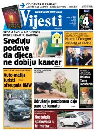 Vijesti - broj 5896, 26. avg 2014.