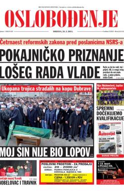 Oslobođenje - broj 24.512, 25. feb 2015.