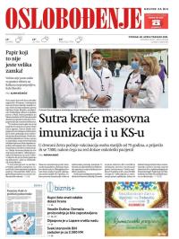 Oslobođenje - broj 26664, 20. apr 2021.