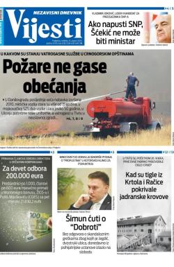 Vijesti - broj 9811, 24. avg 2025.