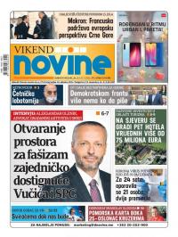 Dnevne novine - broj 2735, 18. jul 2020.