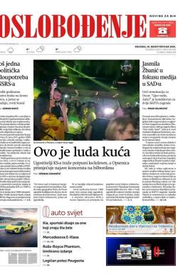 Oslobođenje - broj 26629, 10. mar 2021.