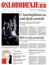 Oslobođenje - broj 26809, 9. okt 2021.