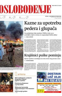 Oslobođenje - broj 26196, 1. nov 2019.