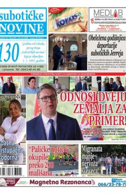 Nove Subotičke novine - broj 325, 23. jun 2023.