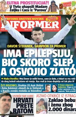 Informer - broj 1310, 18. avg 2016.