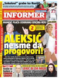 Informer CG - broj 1358, 13. okt 2016.