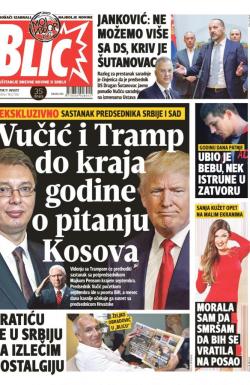 Blic - broj 7366, 17. avg 2017.