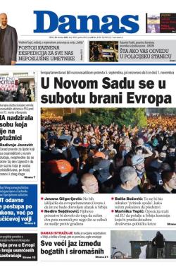 Danas - broj 10055, 29. okt 2025.