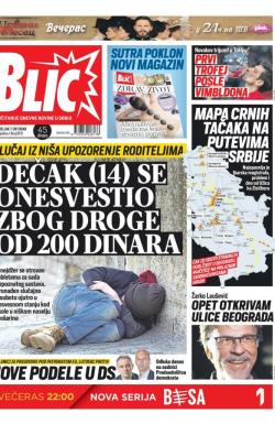 Blic - broj 8131, 7. okt 2019.