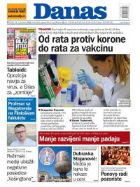 Danas - broj 8383, 11. sep 2020.
