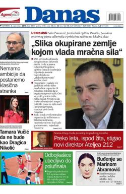 Danas - broj 8011, 5. sep 2019.