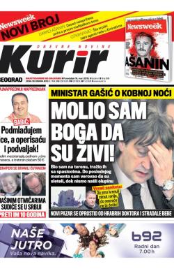 Kurir - broj 399, 16. mar 2015.