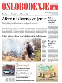 Oslobođenje - broj 26953, 30. mar 2022.