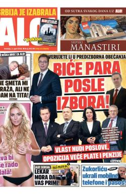 Alo - broj 2912, 3. apr 2016.