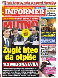 Informer CG - broj 1104, 15. dec 2015.