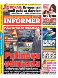 Informer - broj 3189, 11. okt 2022.