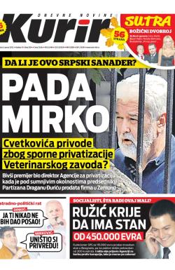 Kurir - broj 3334, 5. jan 2013.