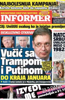 Informer - broj 1390, 19. nov 2016.