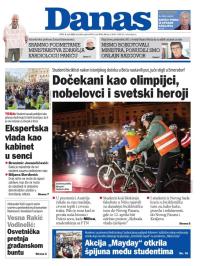 Danas - broj 9884, 9. apr 2025.