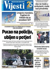Vijesti - broj 8787, 28. sep 2022.