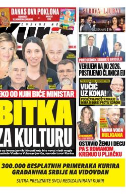 Kurir - broj 2285, 27. jun 2020.