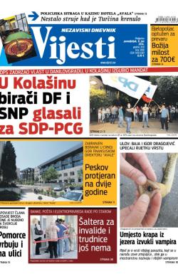 Vijesti - broj 5818, 9. jun 2014.