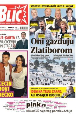 Blic - broj 6796, 15. jan 2016.