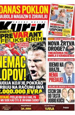 Kurir - broj 1572, 24. jun 2018.