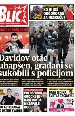 Blic - broj 7855, 26. dec 2018.