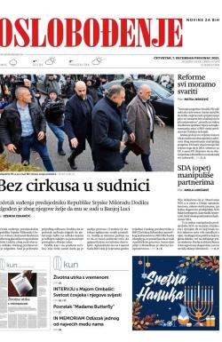 Oslobođenje - broj 27473, 7. dec 2023.