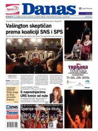 Danas - broj 5390, 2. jul 2012.